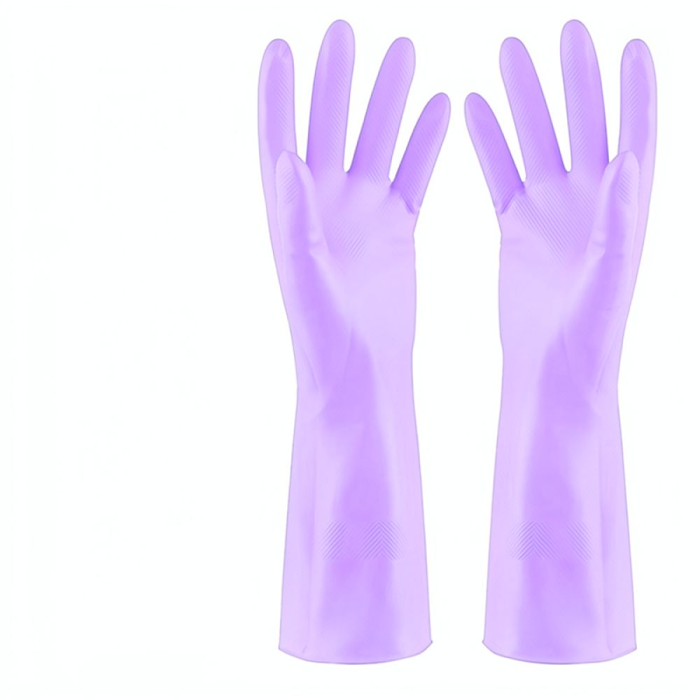 Dish Glove Rubber - قفازات مطبخ متينة من النتريل، مقاومة
