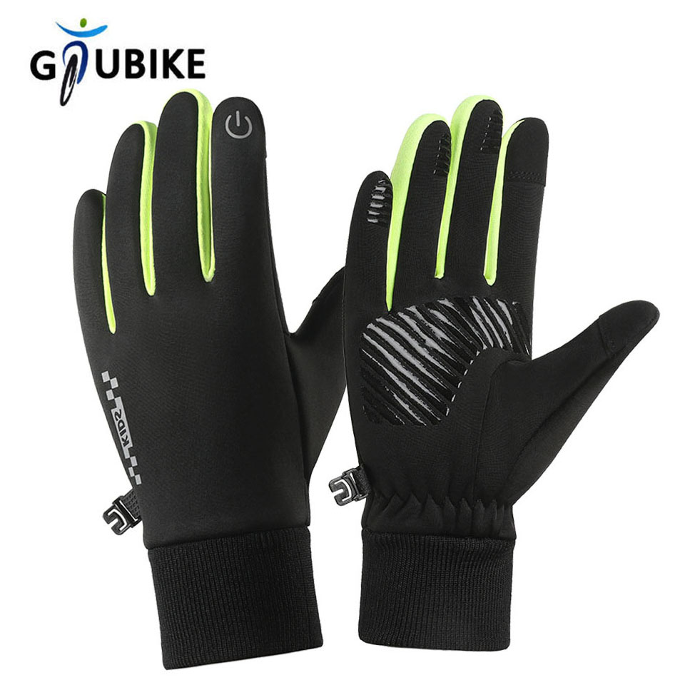 GTUBIKE قفازات الأطفال شاشة تع - مراجعة Ski Glove Waterproof وسعره