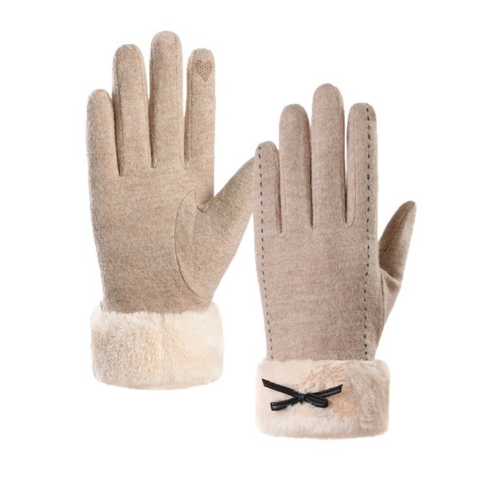 قفازات مبطنة بفرو صناعي، تصميم - مراجعة Wool Glove Lined وسعره