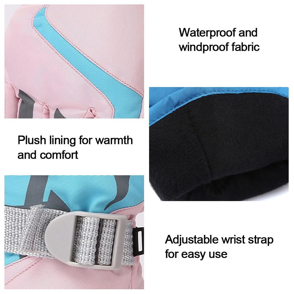 قفازات تزلج لطيفة للأطفال مقاو - مراجعة Ski Glove Waterproof وسعره